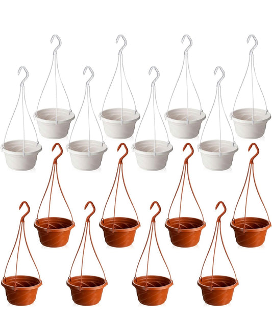 16pc Hanging Flower Pots