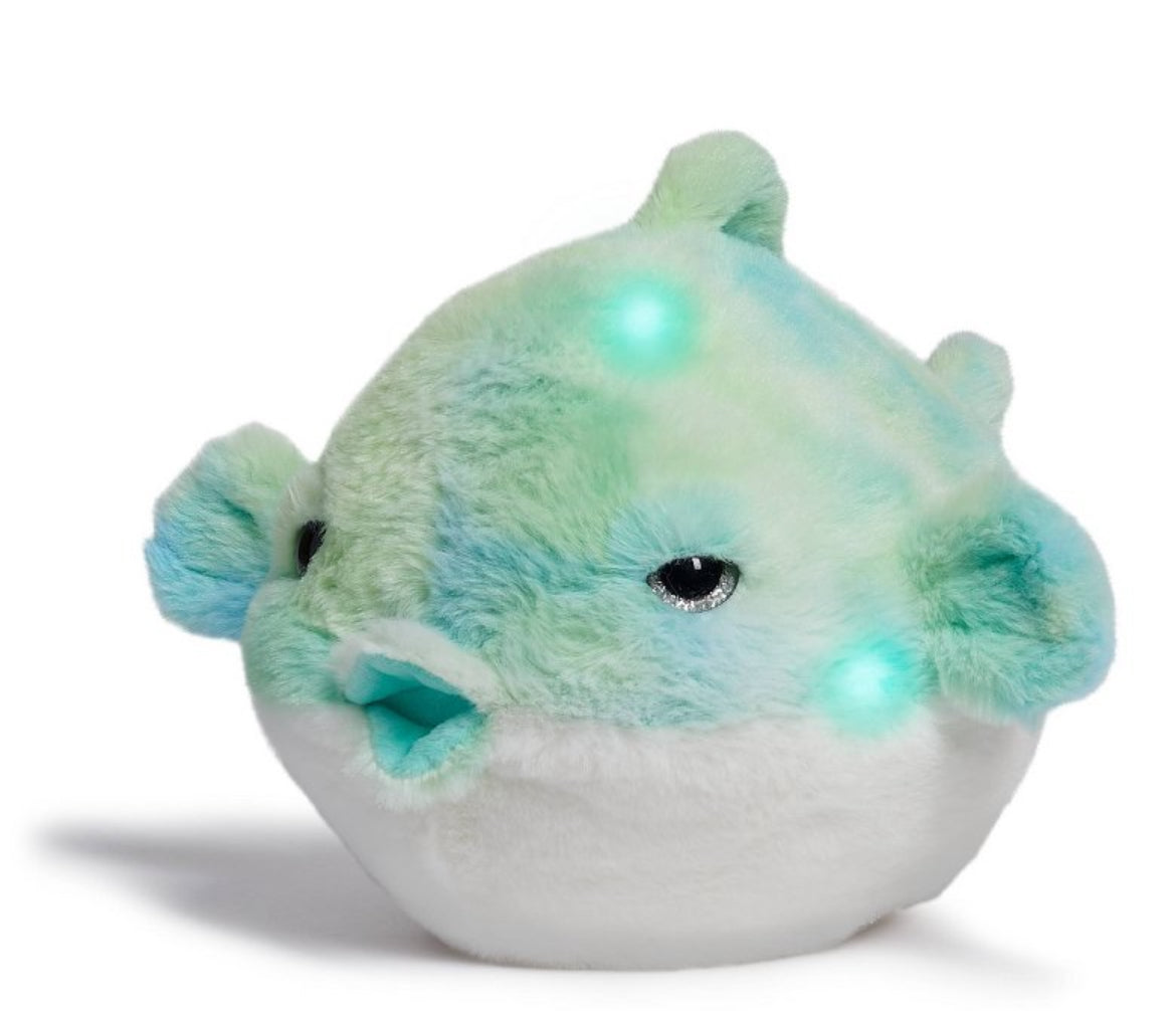 12" Toy Plush LED with Sound Blowfish